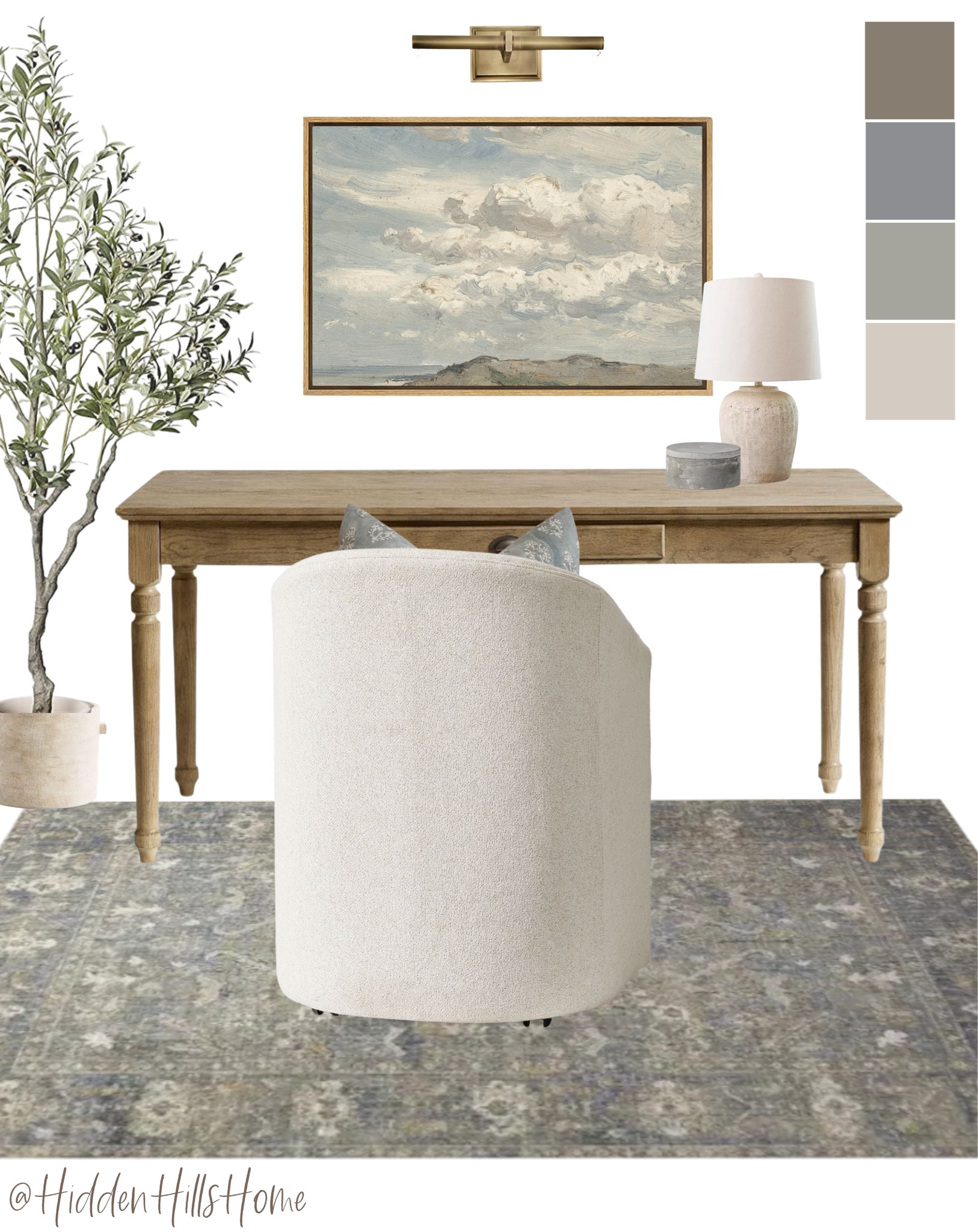 Home office decor, home office desk, home office decor mood board, office design, office chair #homeoffice

#LTKhome #LTKsalealert #LTKstyletip