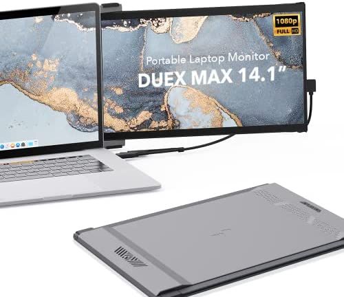 New Mobile Pixels 2023 Duex Max Portable Monitor, 14.1" FHD 1080P IPS Ultra Slim Laptop Screen Ex... | Amazon (US)