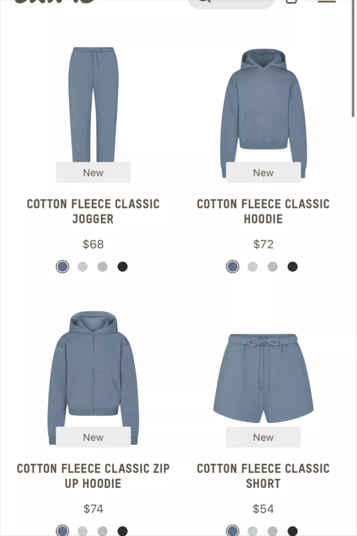 Cotton Fleece Classic Short