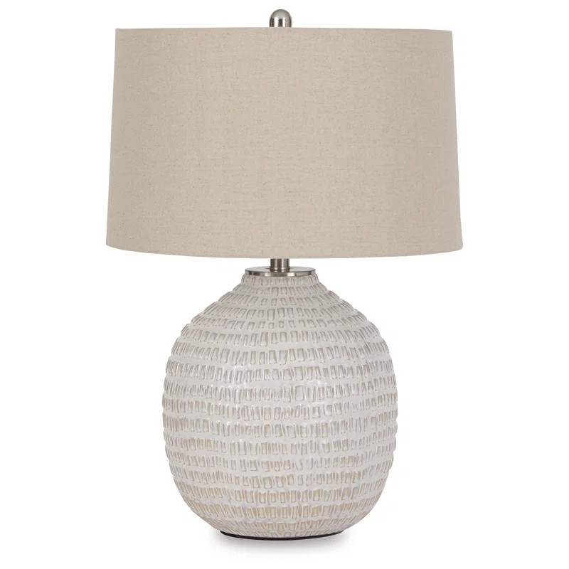 Beachcrest Home Florenza 26.5" Beige Table Lamp & Reviews | Wayfair | Wayfair North America