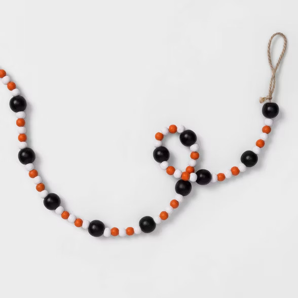 Beaded Wooden Halloween Garland - Hyde & EEK! Boutique™ | Target