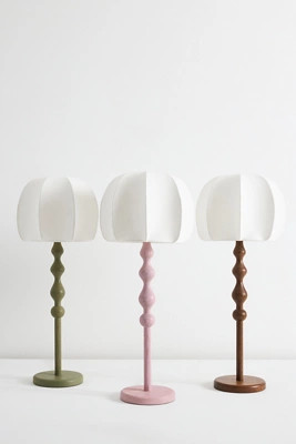 LALA Reimagined Wood Table Lamp | Anthropologie (US)