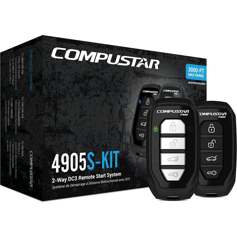 Compustar 2-Way Remote Start System Installation Required CS4905S-KIT - Best Buy | Best Buy U.S.