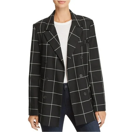 Joie Womens Harlene Two Button Blazer Jacket Black 10 | Walmart (US)