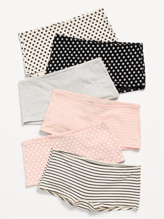 Boyshorts Underwear 6-Pack for Girls | Old Navy | Old Navy (US)