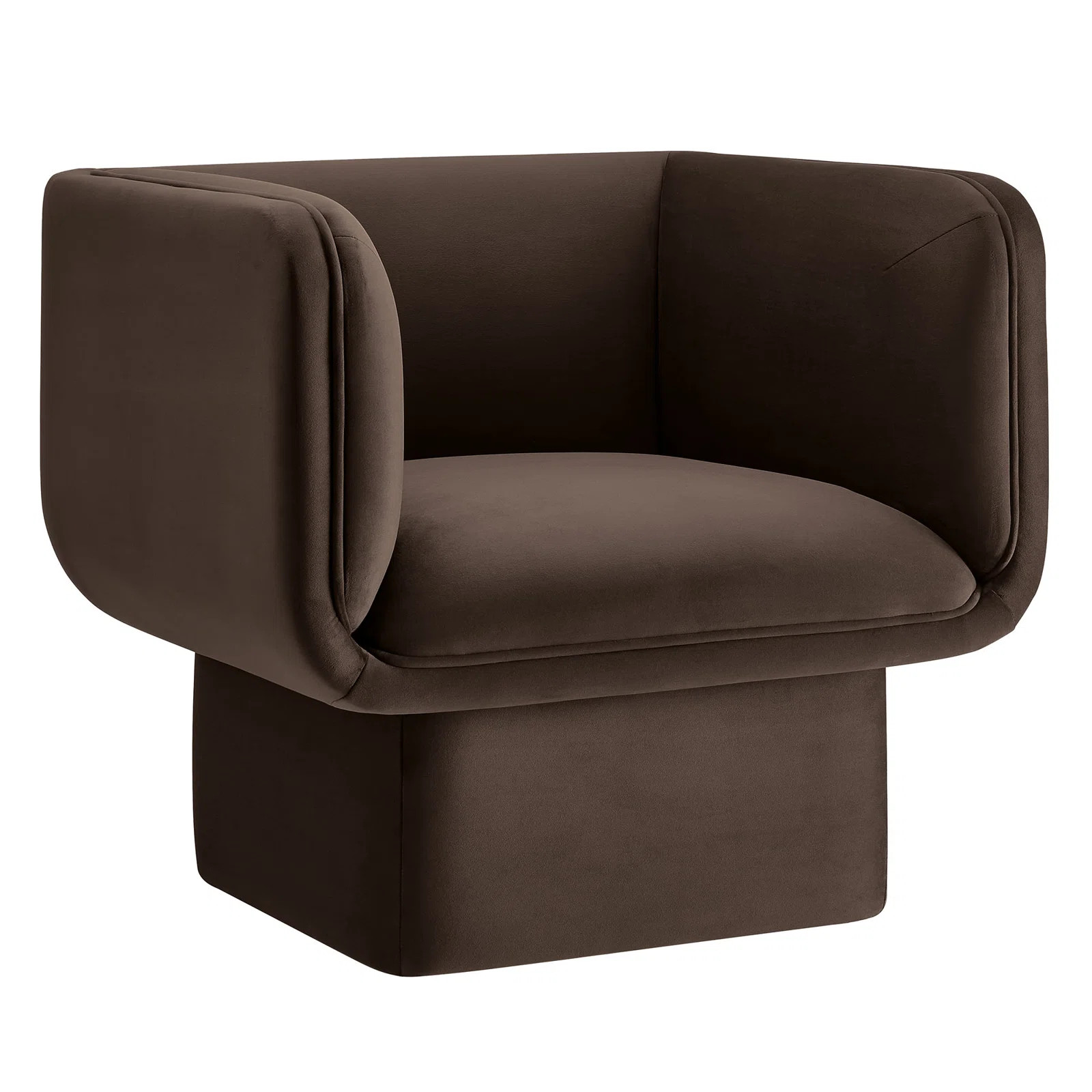 Tate Performance Velvet Accent Chair | Wayfair North America