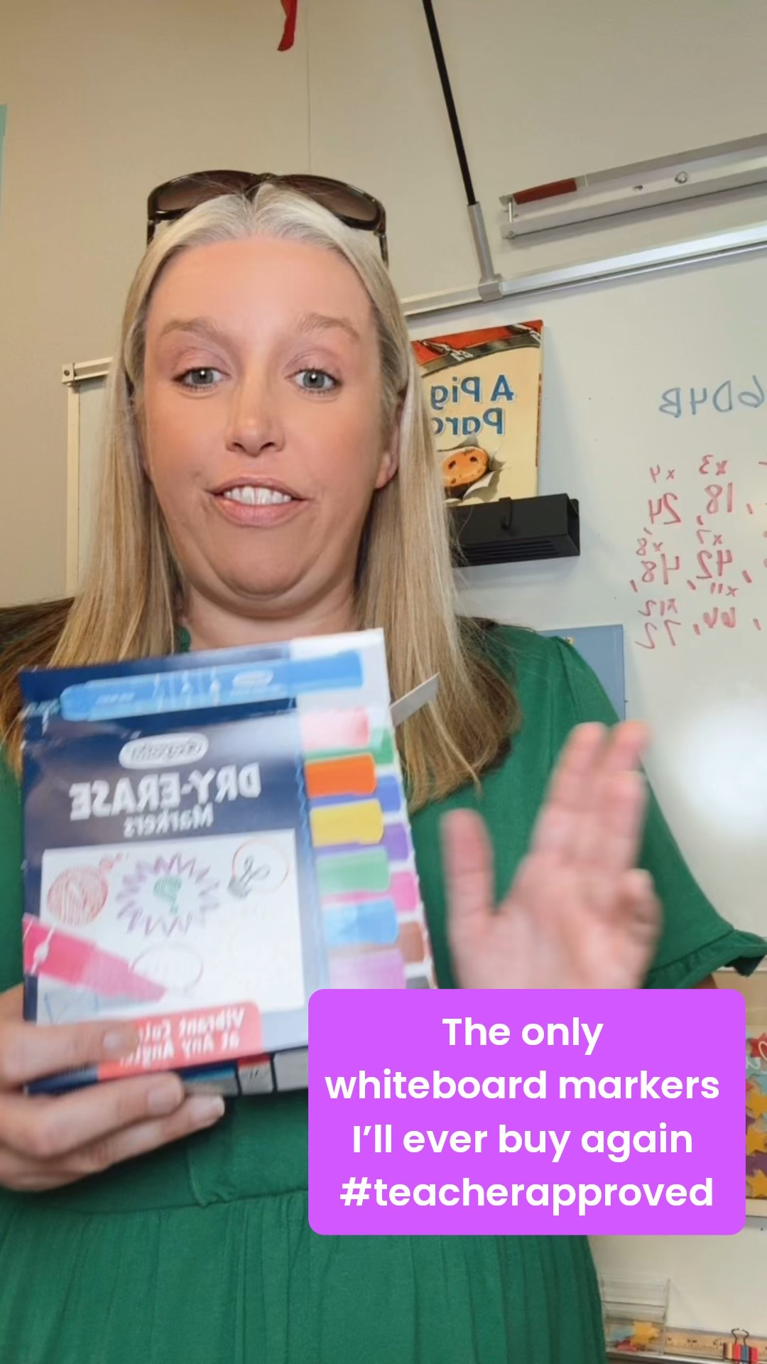 I’ve officially retired every other brand of whiteboard markers 🙌 These Crayola ones write so smooth, erase clean, and actually last longer than a week (looking at you, dried-out markers 😅). The colors are vibrant, and they don’t leave that annoying ghosting on the board.

If you’re restocking classroom supplies soon, these are 100% worth adding to your cart. 🖊️✨

#TeacherFinds #CrayolaClassroom #TeacherEssentials #LTKTeacher
