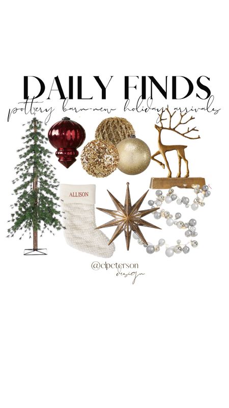 Pre lit faux tree
Ornaments
Deer stocking holder 
Star
Stockings
Garland

#LTKhome #LTKunder100 #LTKunder50