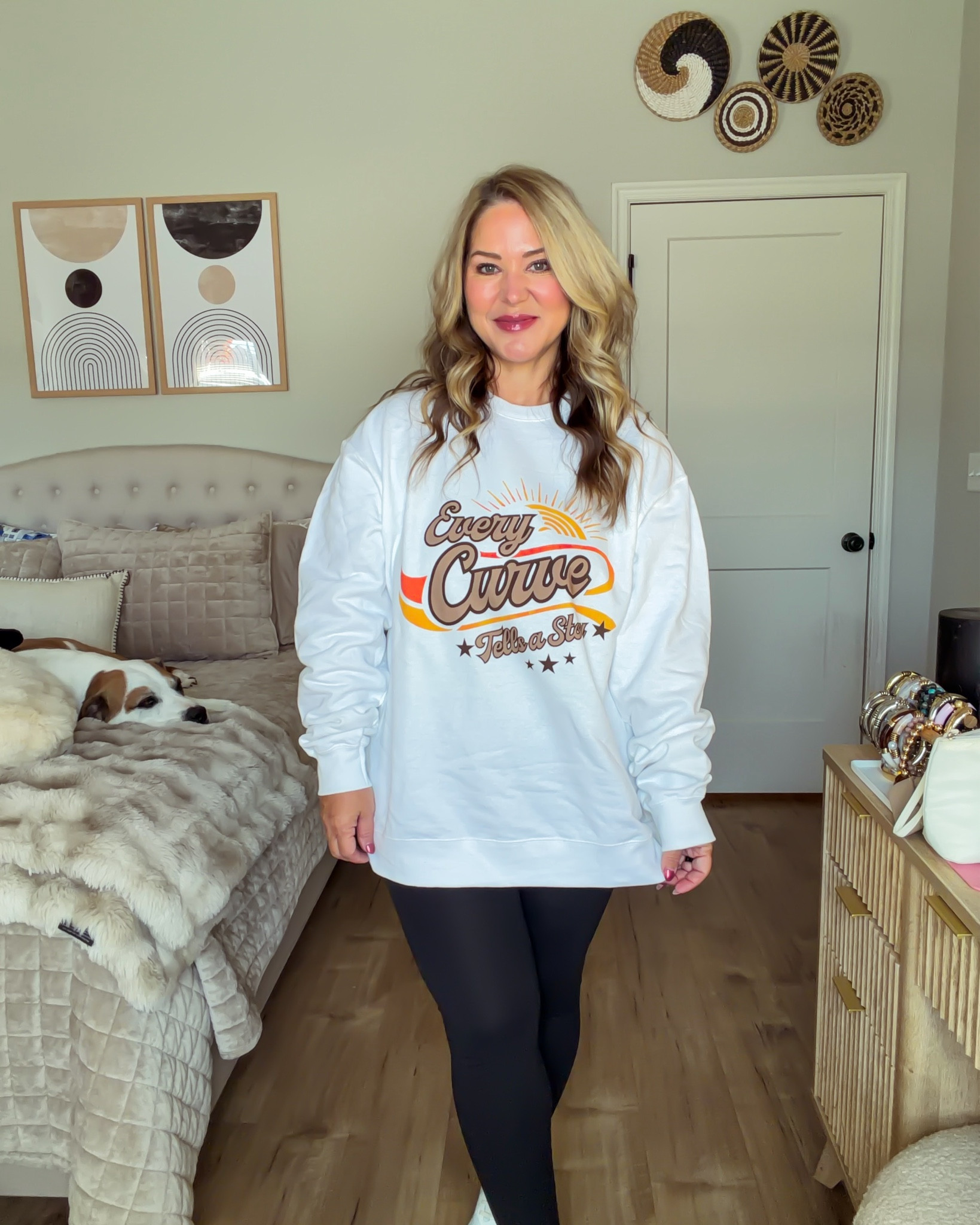 My first merch drop! 
“Every curve tells a story”
Size up one size on the apparel for an oversized fit  

#LTKPetite #LTKMidsize #LTKOver40