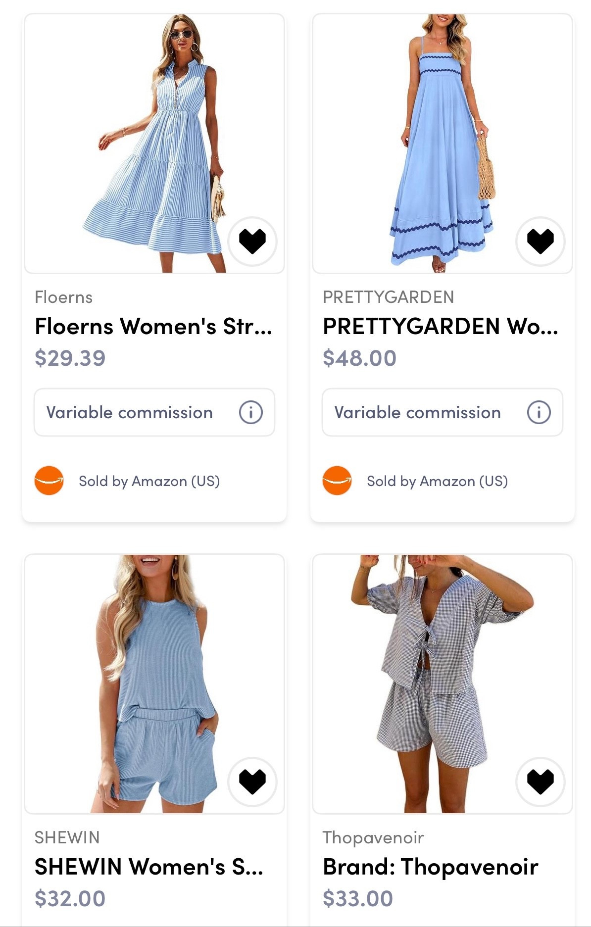 Coastal outfits