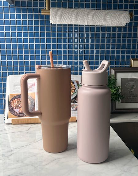 One for sipping my coffee on the go and the other for keeping my water ice cold in my bag or backpack 🤍 love these! 

Tumbler | large tumbler | chic tumbler | Stanley dupe 

#LTKunder50 #LTKworkwear #LTKBacktoSchool