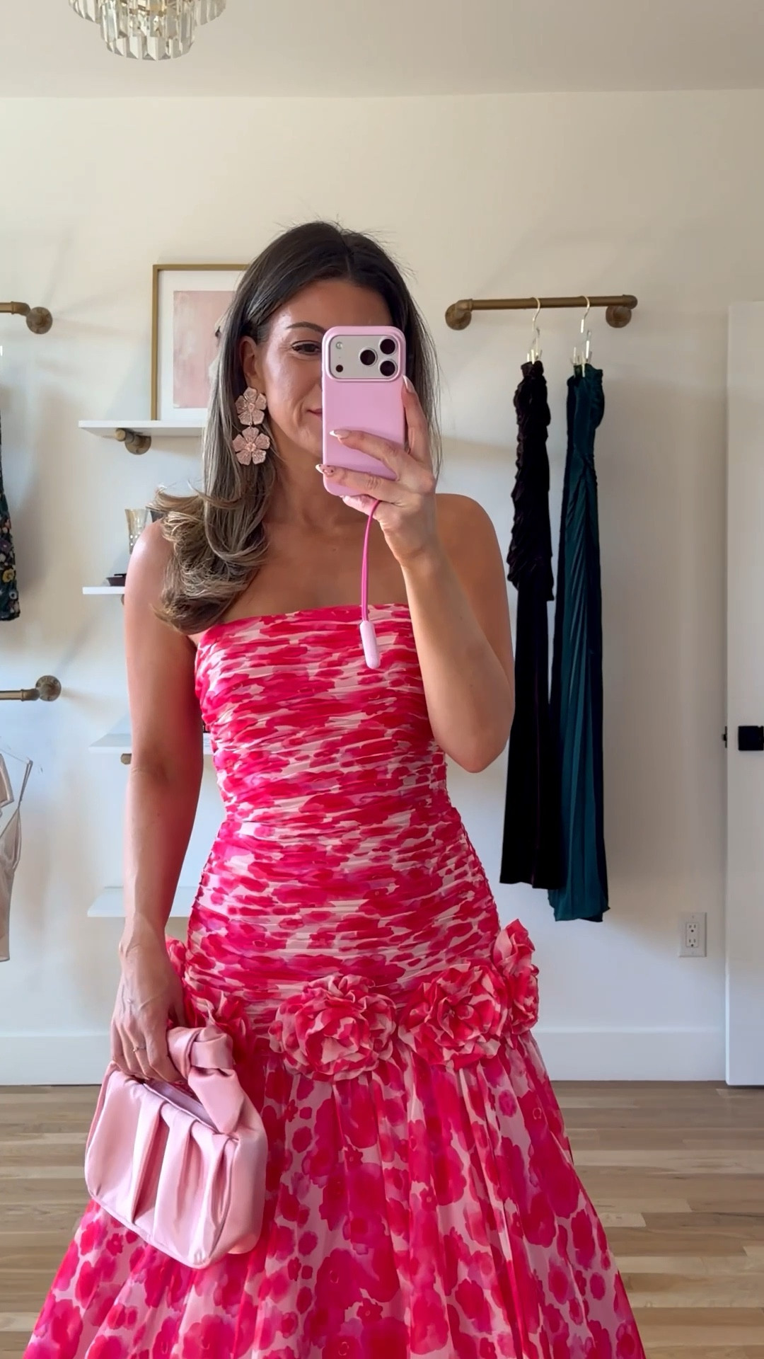 Pink strapless floral wedding guest or spring formal event dress

Vici code: emerson30

Wearing my usual small/2

Wedding guest
Formal event
Spring event
Floral
Summer event
Special occasion

#LTKootd #LTKSeasonal #LTKWedding