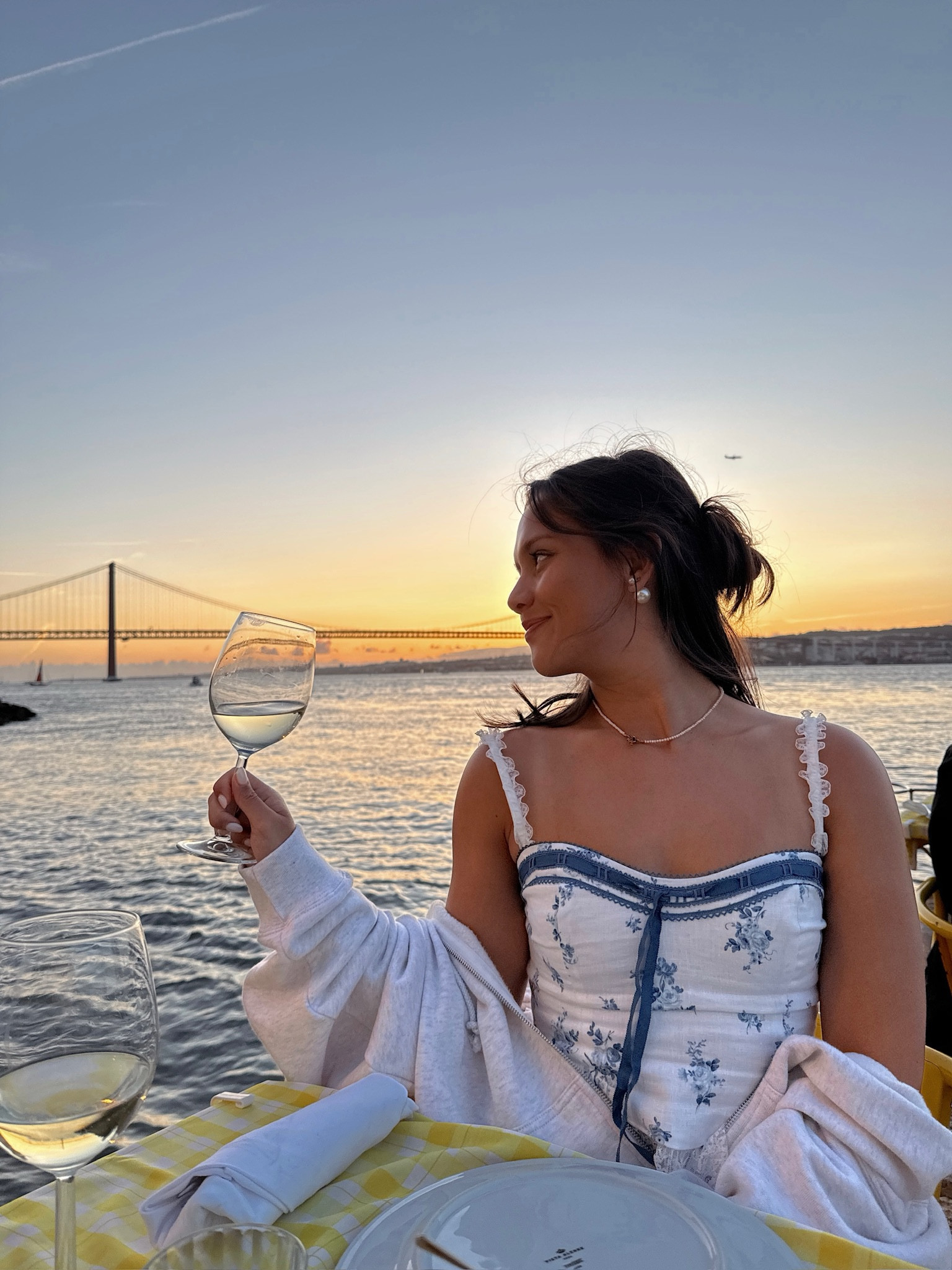 sunsets & wine in Lisbon 🥂

#LTKTravel