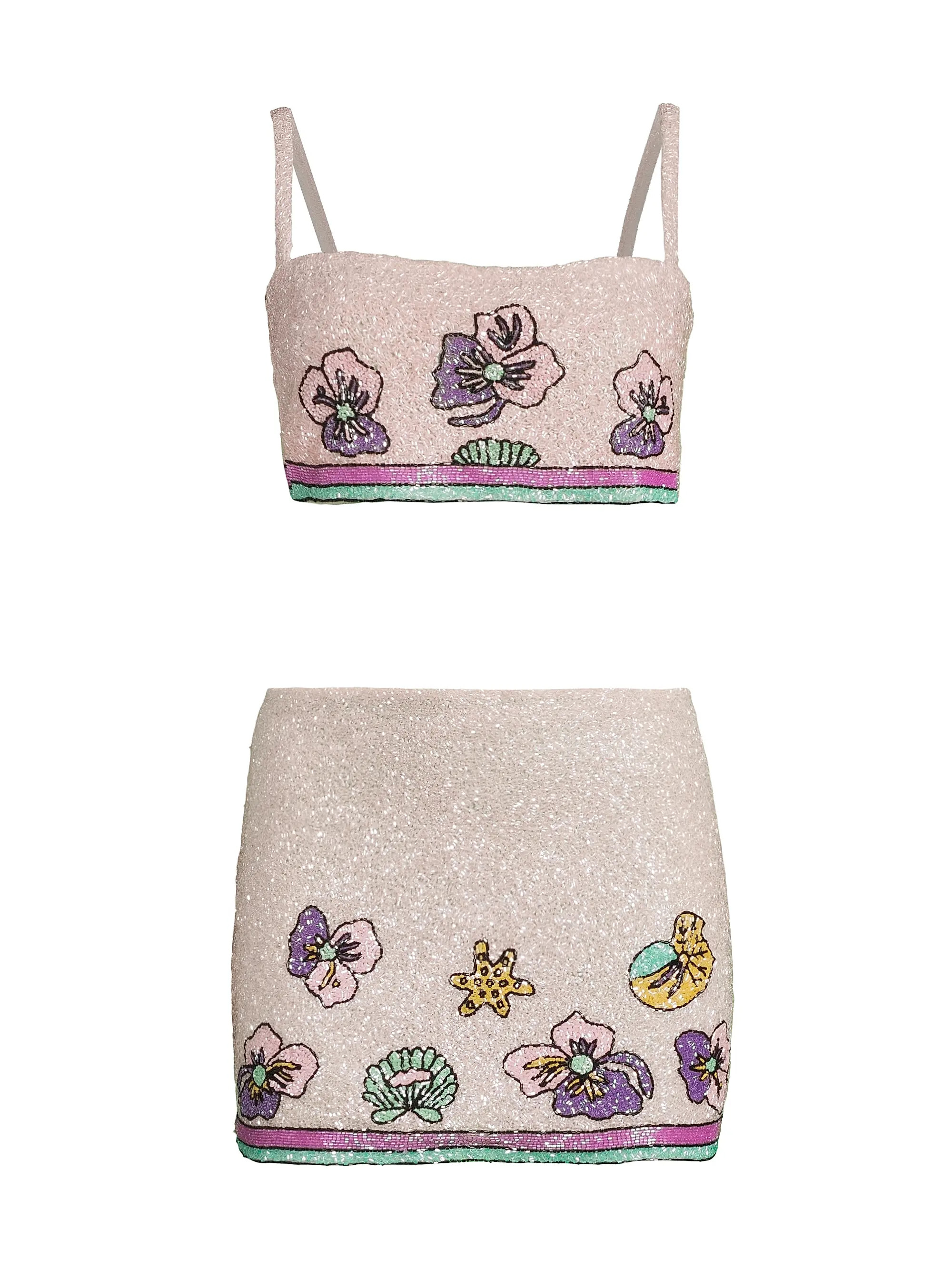 Tallulah Hand-Beaded 2-Piece Set | Saks Fifth Avenue