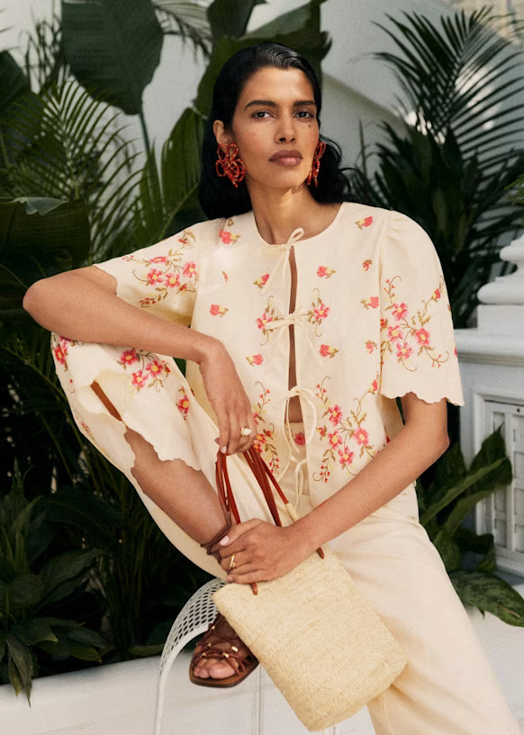 Zelia Blouse - Sézane x Andion | Sezane Paris - US