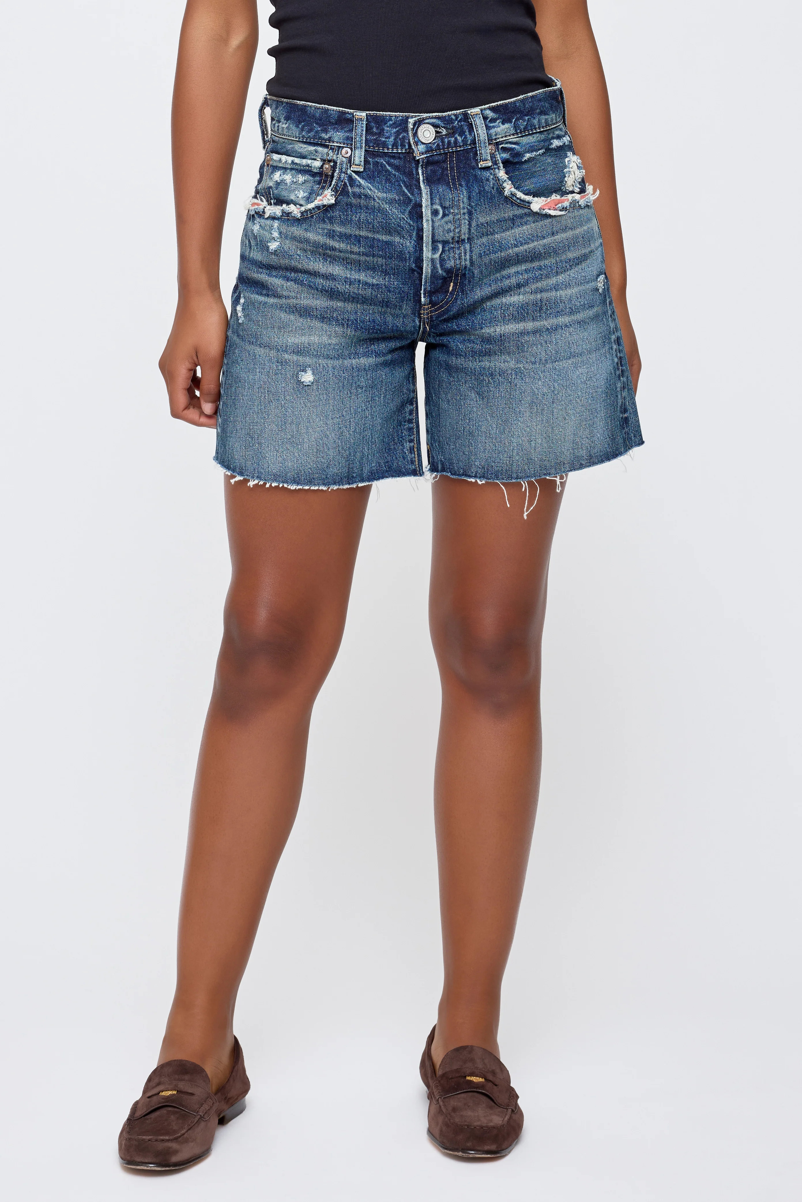 SHORTS LONG - Albion | Moussy Vintage