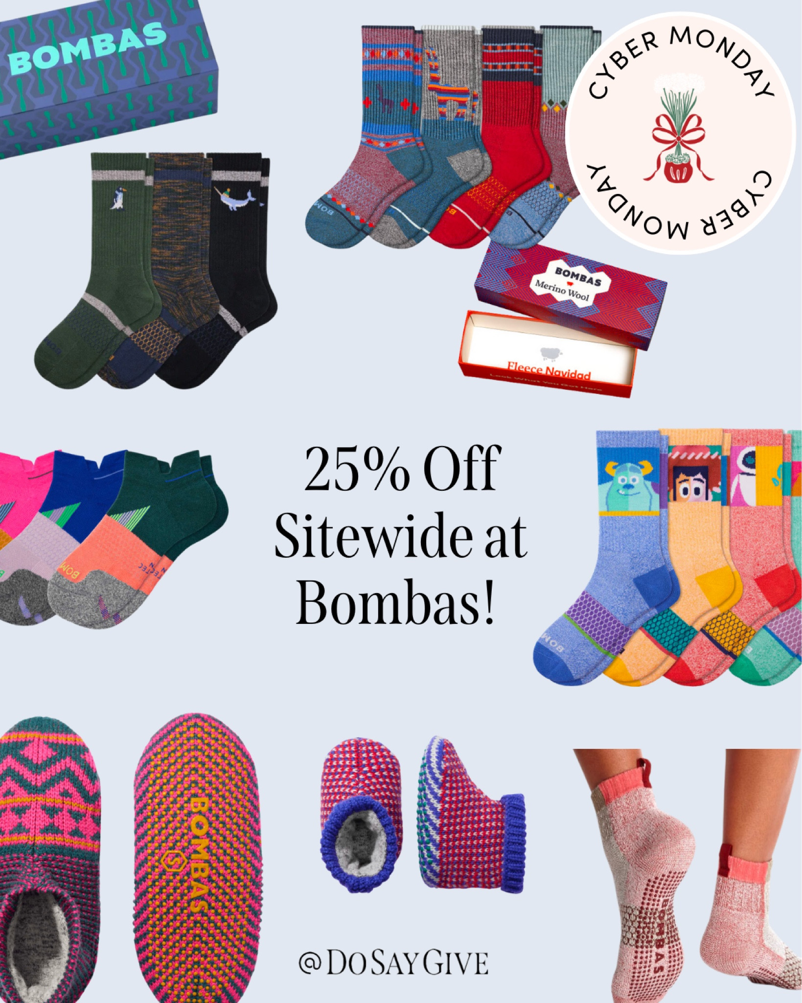 25% off sitewide at Bombas 

#LTKHoliday #LTKCyberWeek #LTKGiftGuide