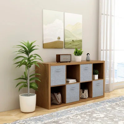 Smart Cube -Cube Organizer Storage With Opened Back Shelves, X Cube Bookcase Book Shleves Home, Office | Wayfair North America
