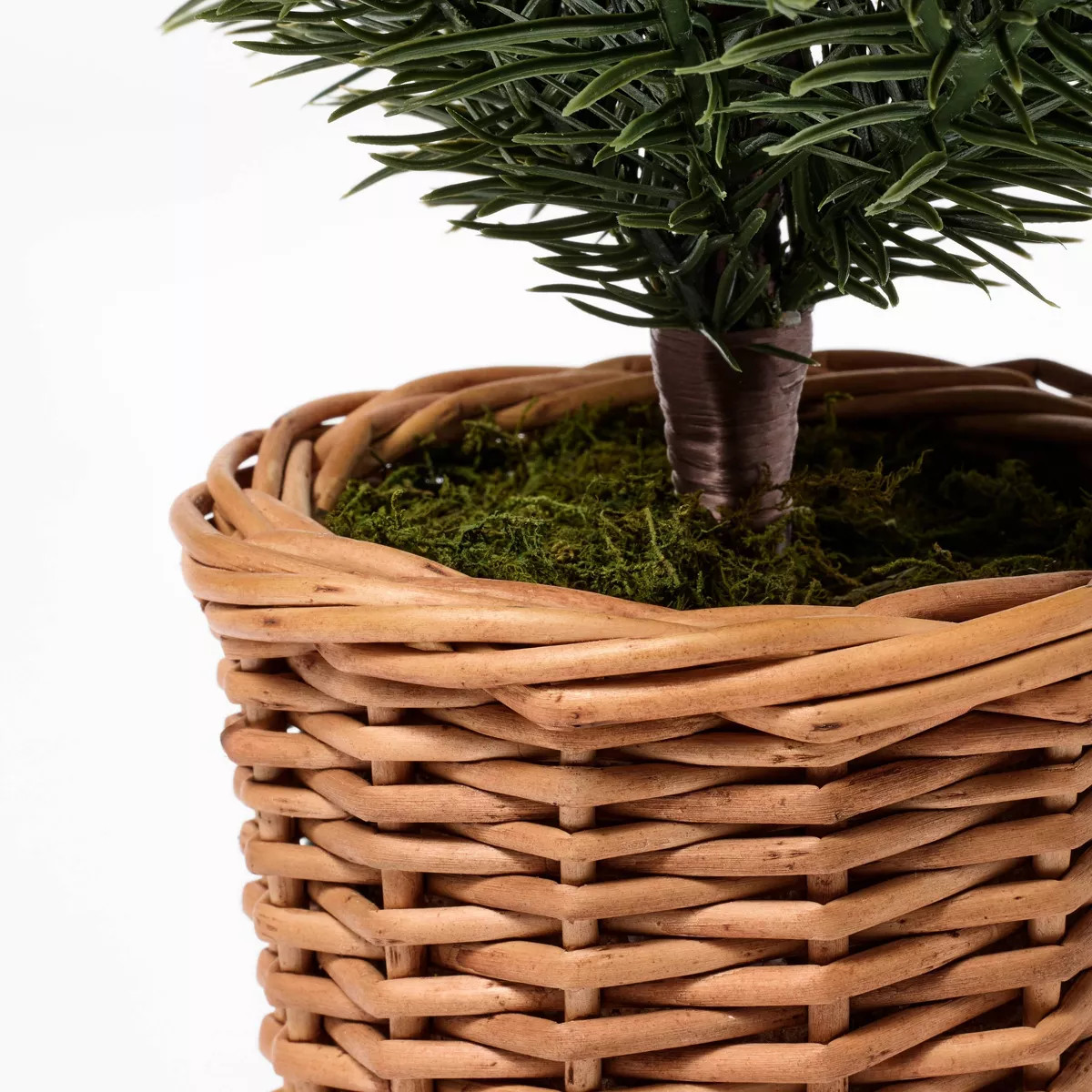 Medium Pine Artificial Tree in Basket - Threshold™ designed with Studio McGee | Target
