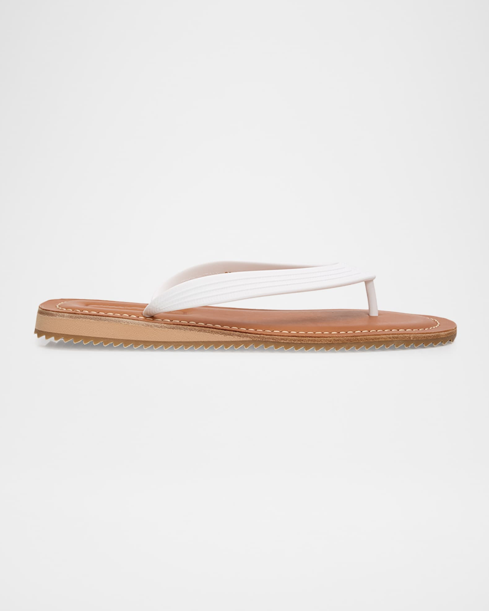 Logo Flat Thong Sandals | Neiman Marcus