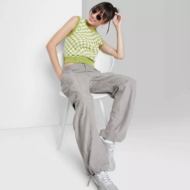 Women's Low-Rise Straight Leg Cargo Pants - Wild Fable™ | Target