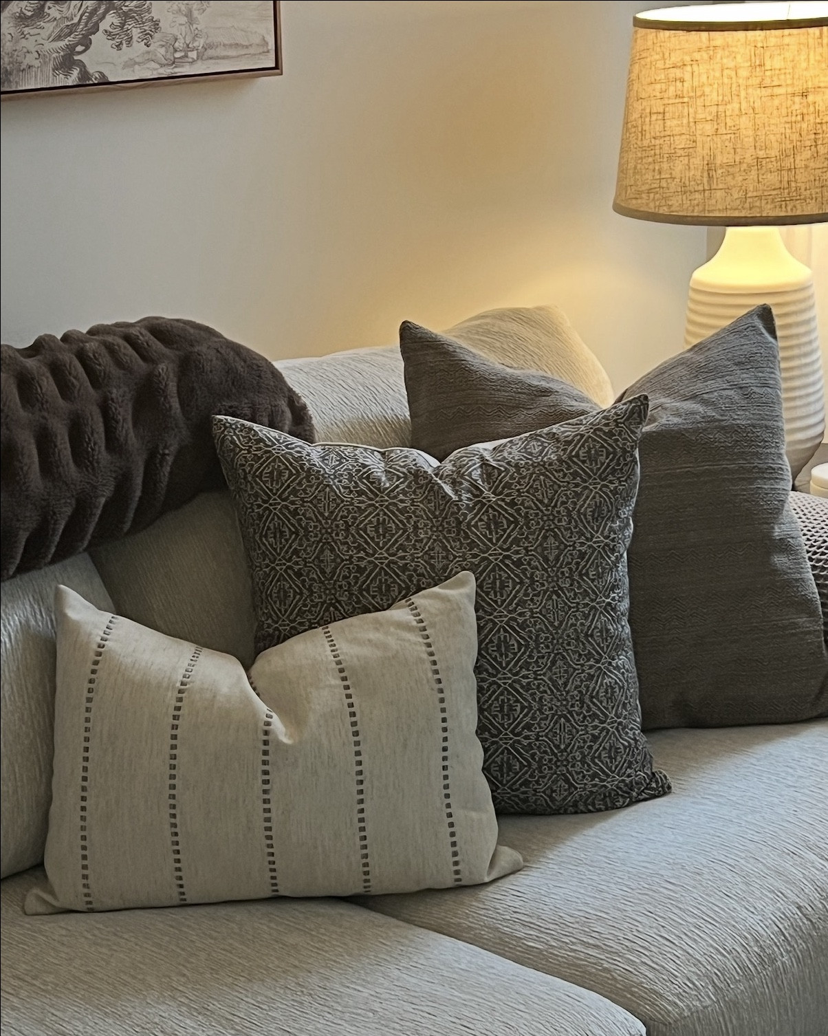 Hackner home pillow combo! 
Beautiful quality and neutral colors. 

#LTKHome #neutraldecor #pillowcovers #livingroom 

#LTKhome