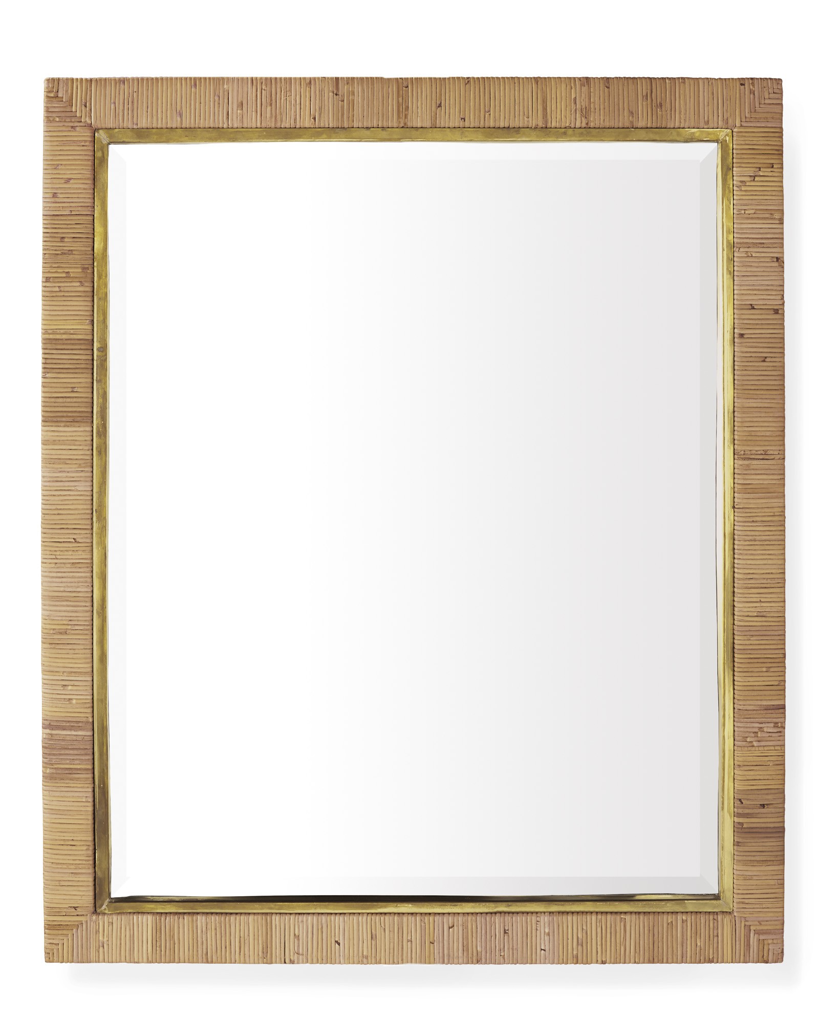 Balboa Rattan Mirror | Serena and Lily
