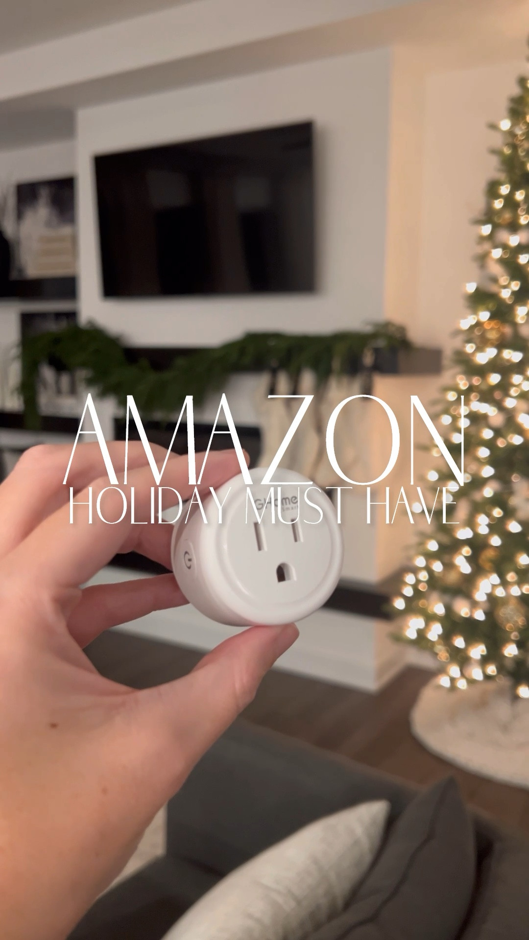 Amazon Home find. I found the best voice control smart plug. Set up is easy and took me less than 2 min. Easily set schedules to automate all the christmas lights in your home.

#LTKfindsunder50 #LTKhome #LTKHoliday