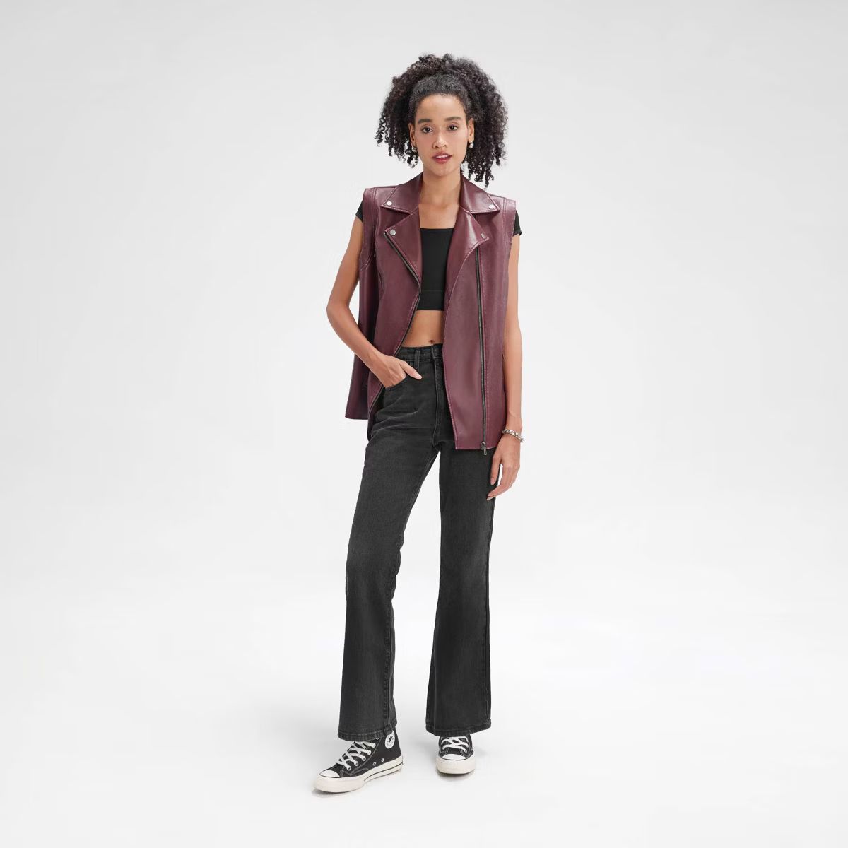 Women's Faux Leather Jacket - Wild Fable™ | Target