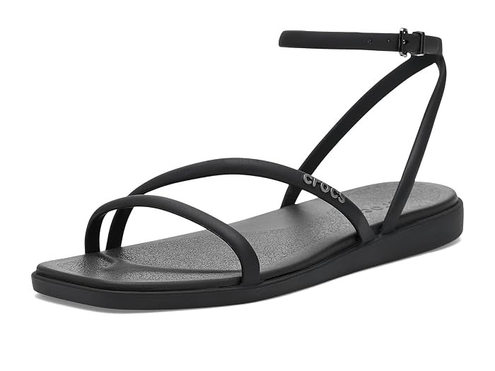 Crocs Miami Ankle Strap Sandals Women's Sandals Black : 8 M, Synthetic | Zappos.com