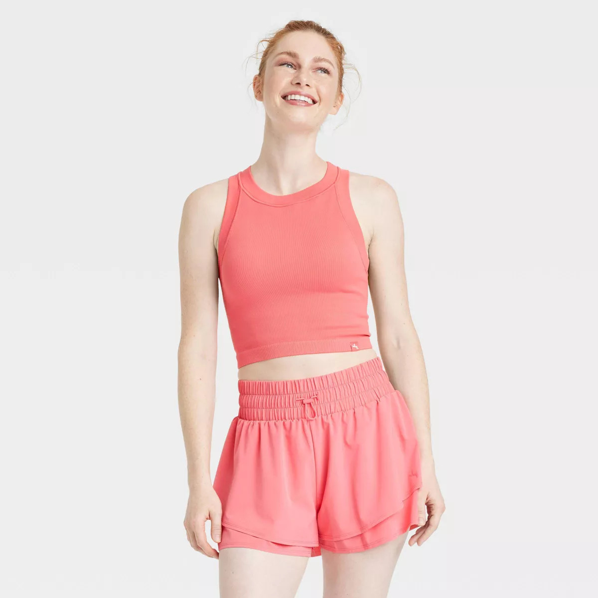 Women's Ribbed Seamless Support Tank Top - JoyLab™ | Target