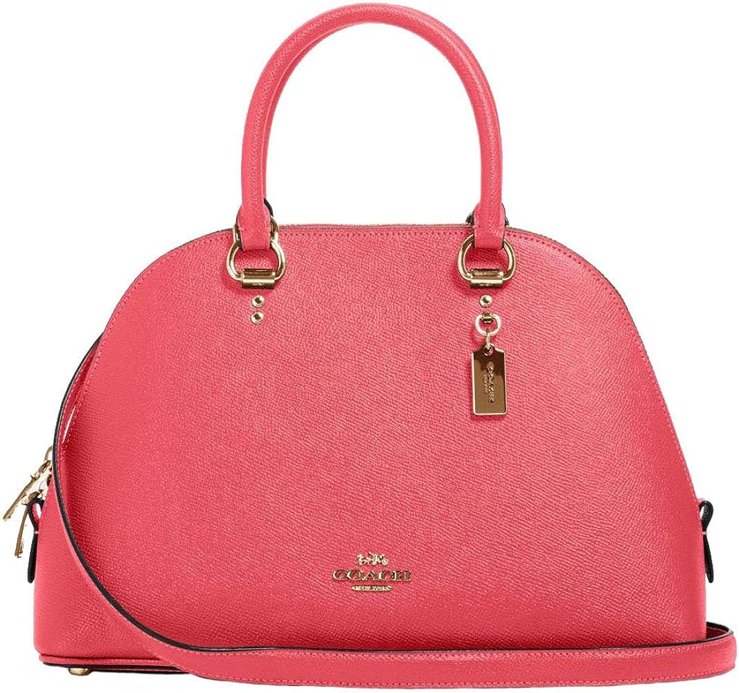 Coach Crossgrain Katy Satchel Im/Electric Pink 2553 | Amazon (US)