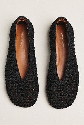By Anthropologie Woven Crochet Ballet Flats | Anthropologie (US)
