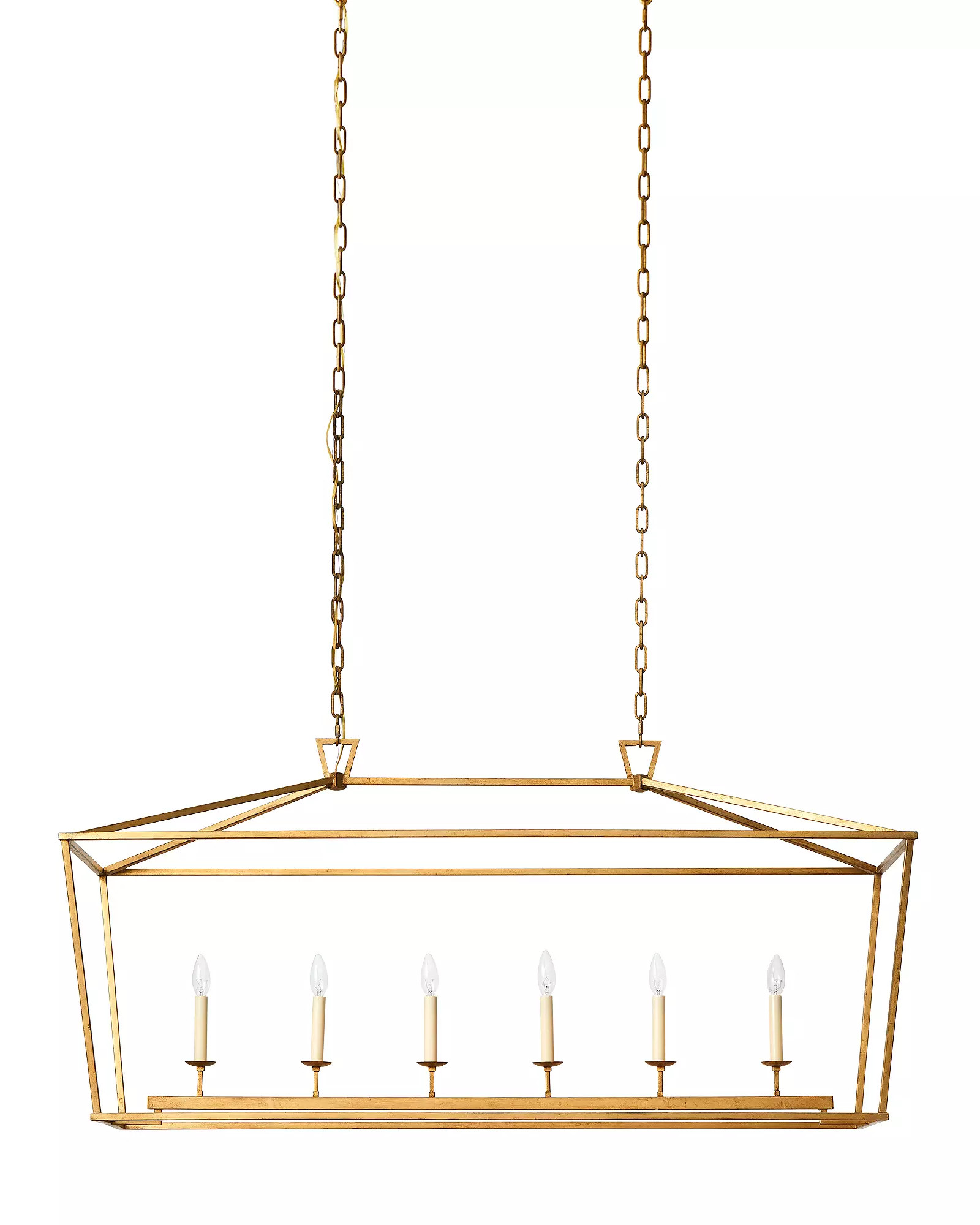 Kentfield Long Chandelier | Serena and Lily