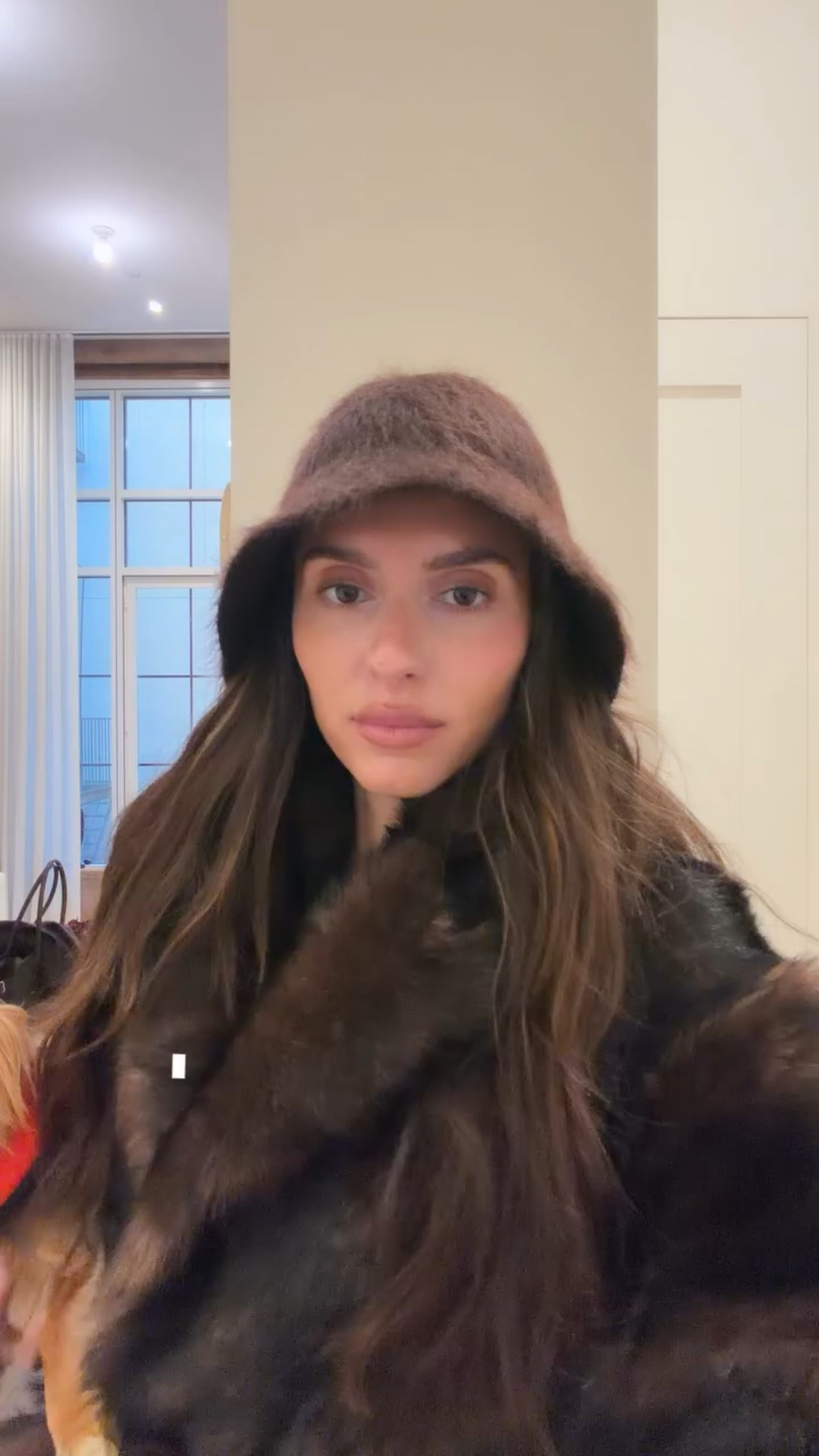 My cozy winter coat! My hat is sold out COS but I linked similar.