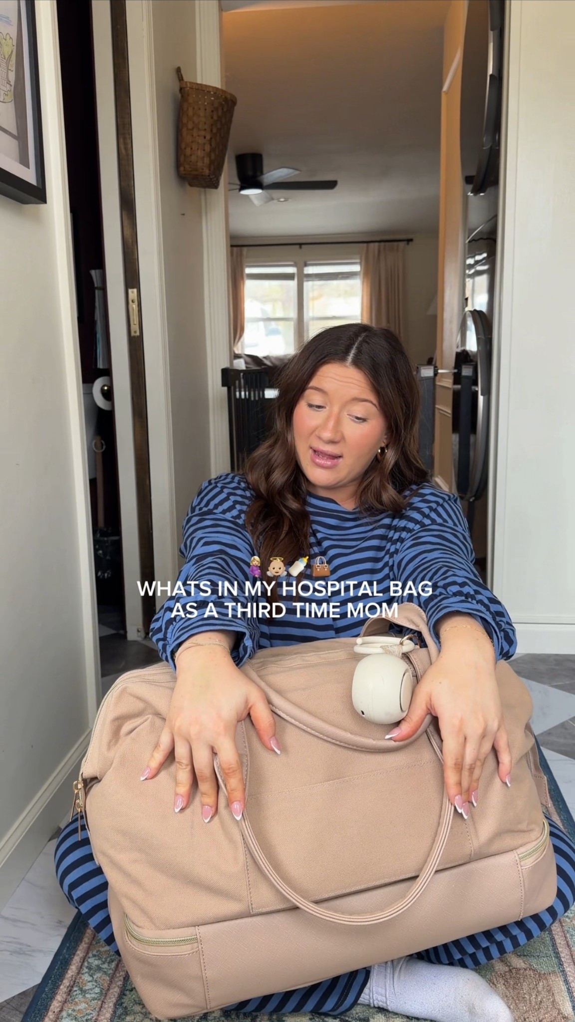 Linking everything in my hospital bag!