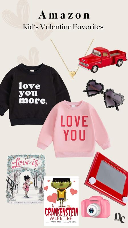 Amazon kids gift guide for Valentine’s Day
Love basket for kids
Kids Valentine’s Day gifts 

#LTKkids #LTKGiftGuide #LTKSeasonal