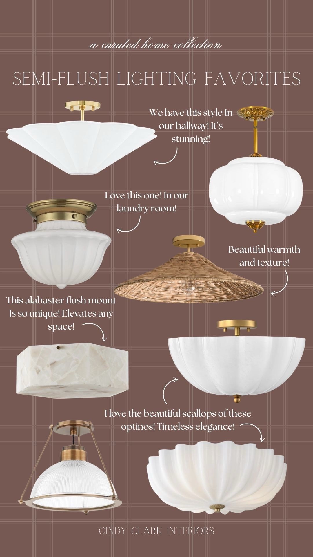 In case anyone hasn’t told you yet, it’s time to replace those old boob lights! It can be a challenge to find flush or semi-flush lighting, but I’ve rounded up a few favorites! This Chantilly Lace style (first one) I have in my hallway and it’s gorgeous. I love the scalloped shade. I also have the maisie light in our laundry room! 

#LTKHome