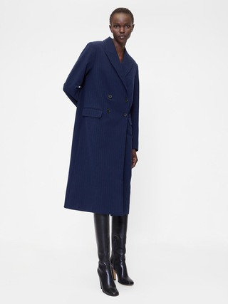 GapStudio Double-Breasted Tailored Car Coat | Gap (US)