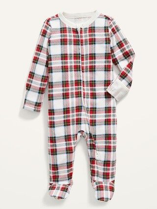 Unisex Matching Printed Sleep &#x26; Play Footed One-Piece for Baby | Old Navy (CA)