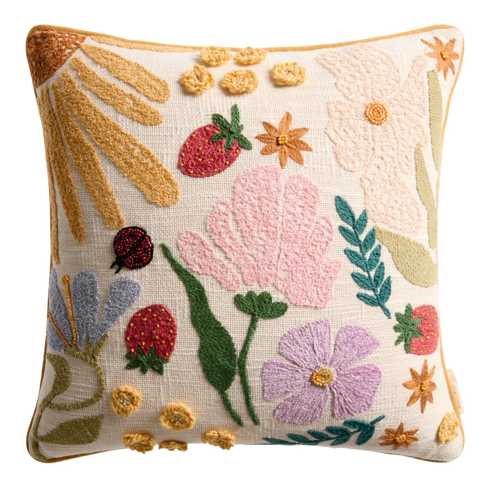 The summer throw pillow with strawberries 🍓 and flowers 🌺 

#LTKHome #LTKFindsUnder50