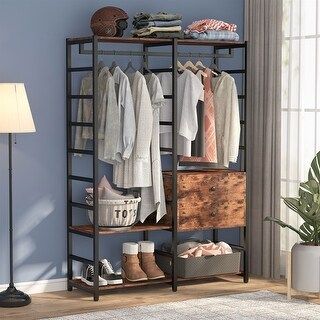 Closet Organizer with Double Drawers, Closet Storage System | Bed Bath & Beyond