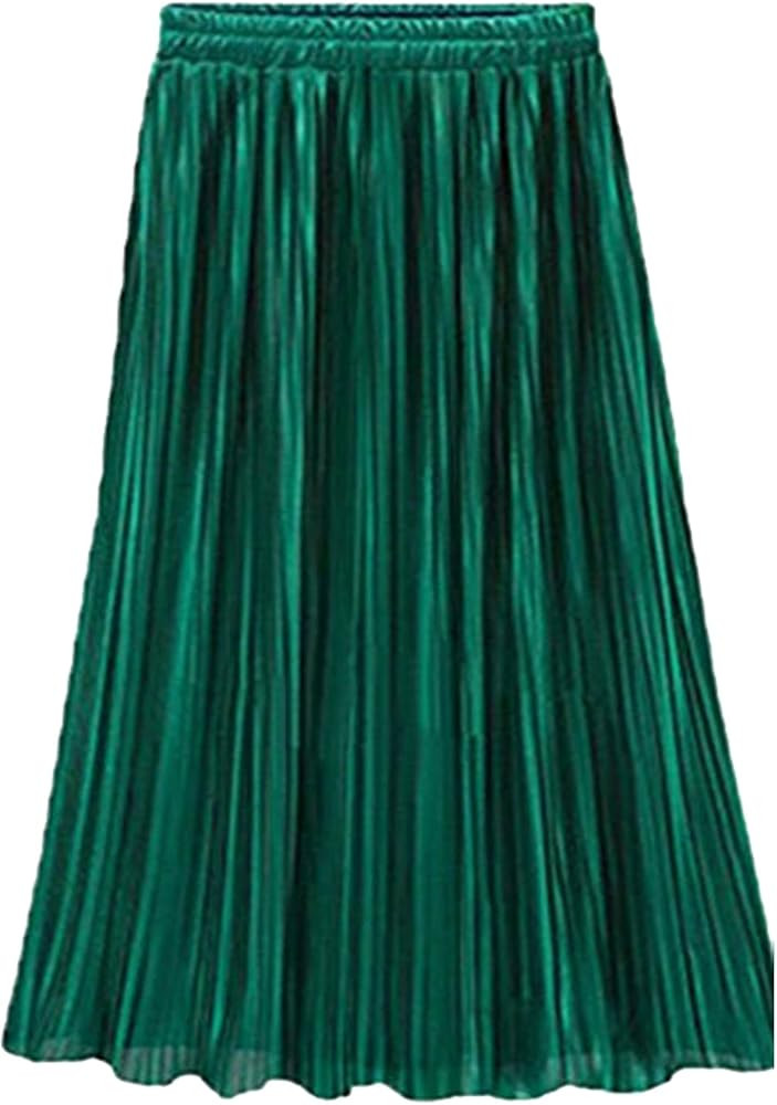 Pleated Midi Skirt | Amazon (US)