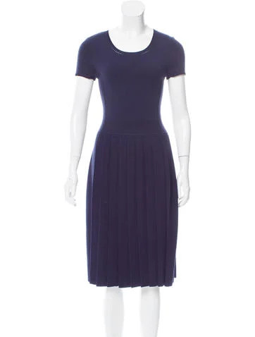 Pleated Midi Dress | The Real Real, Inc.