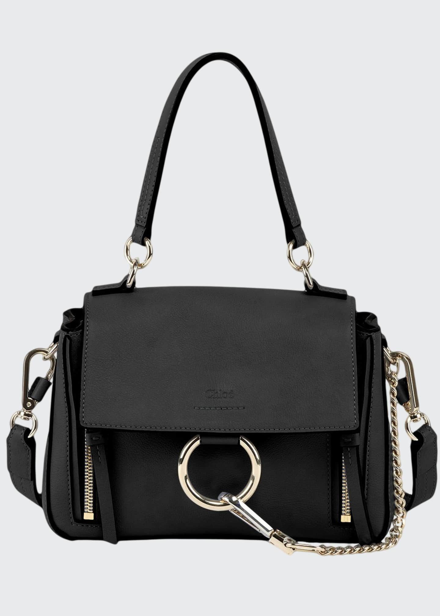 Chloe Faye Daye Mini Leather/Suede Shoulder Bag | Bergdorf Goodman