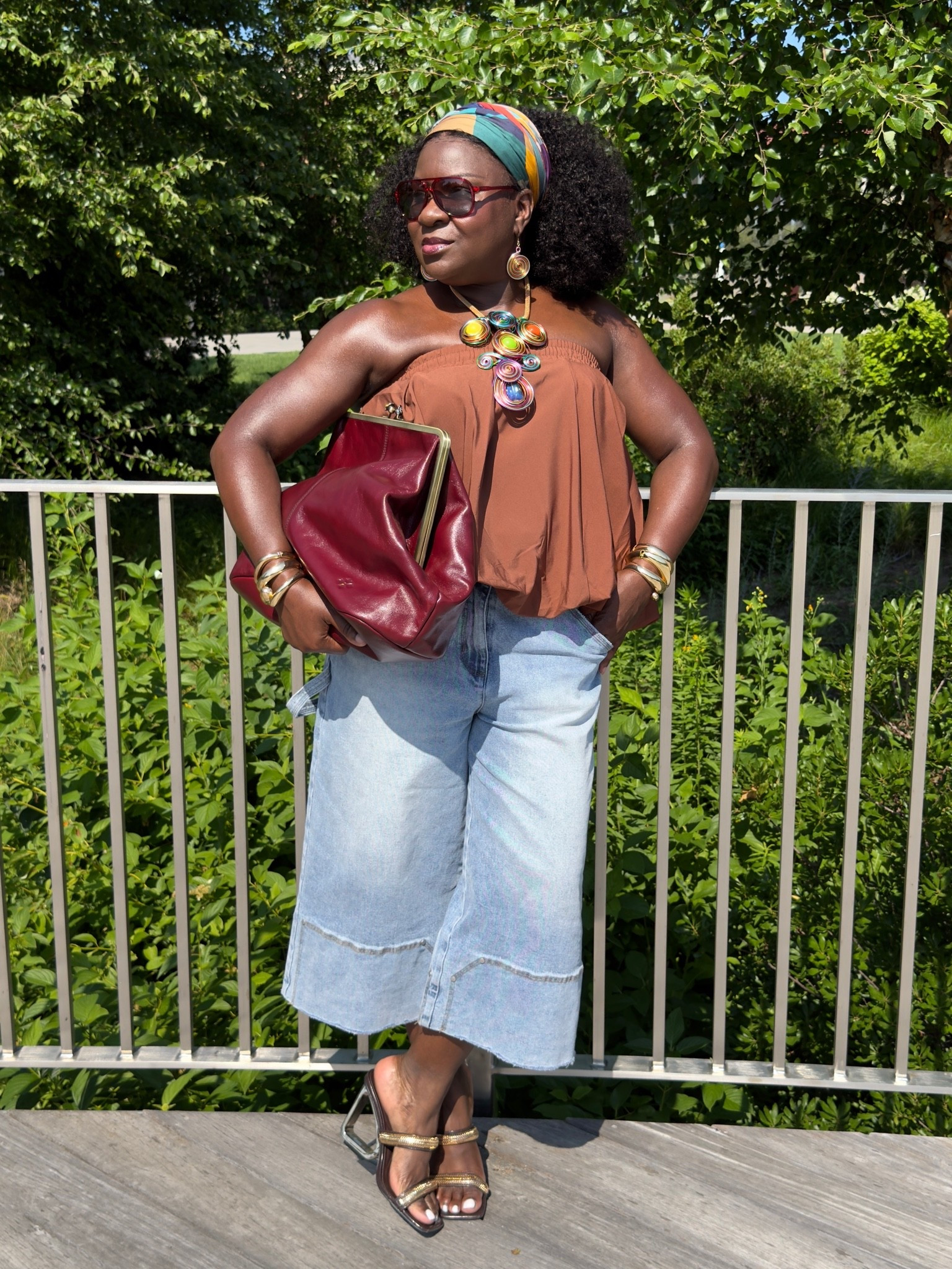 Summer OOTD- Repurposed Fashion Edition. Exact and similar items linked below.

#LTKootd #LTKdayinmylife #LTKOver40