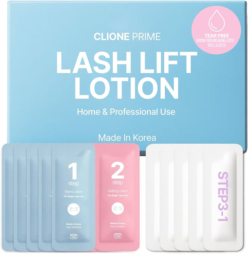 Korean Lash Lift Lotion - Eyebrow Lamination Eyelash Perm Home & Professional Use Eyelash Lift La... | Amazon (US)