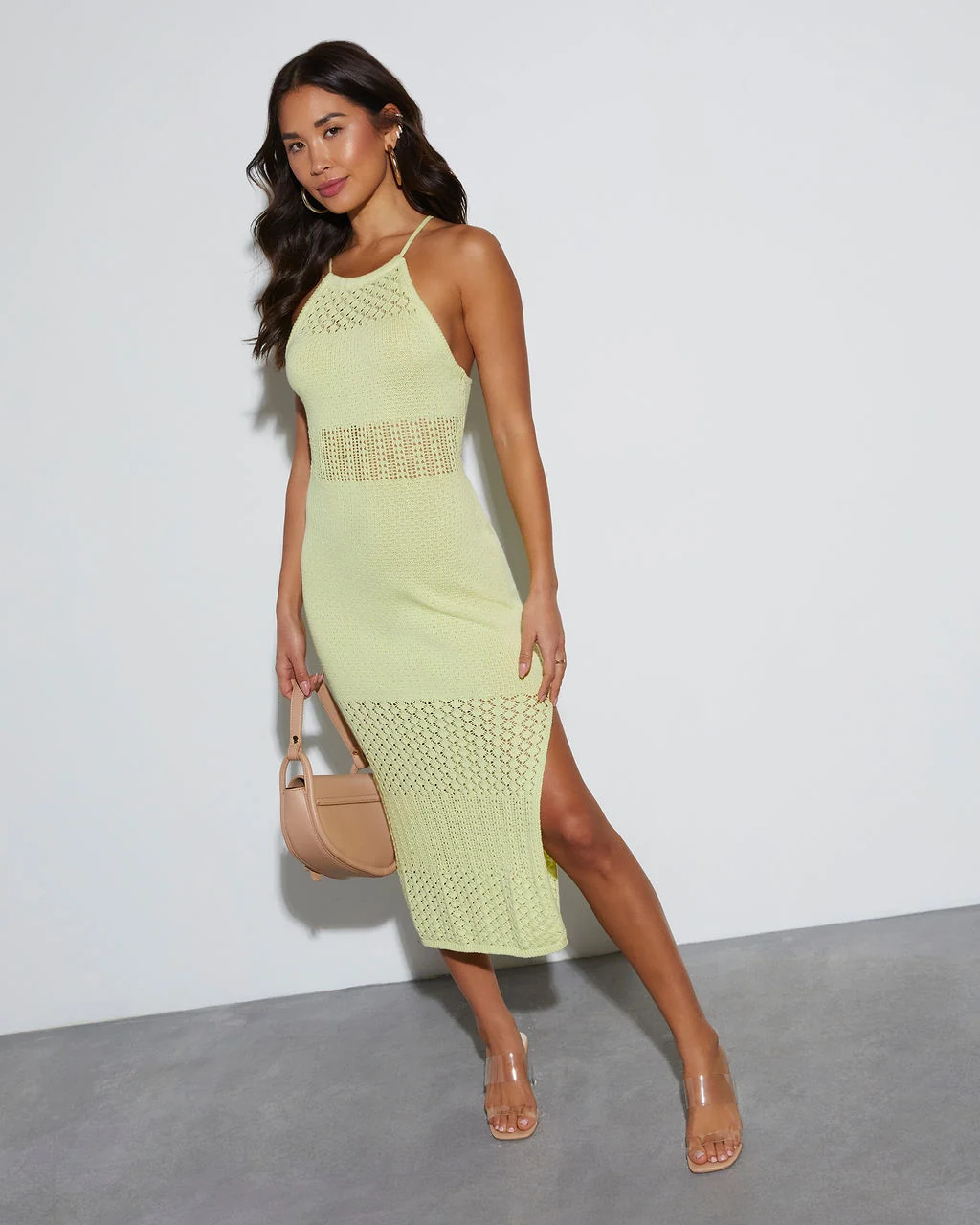 Delmar Knit Open Back Maxi Dress | VICI