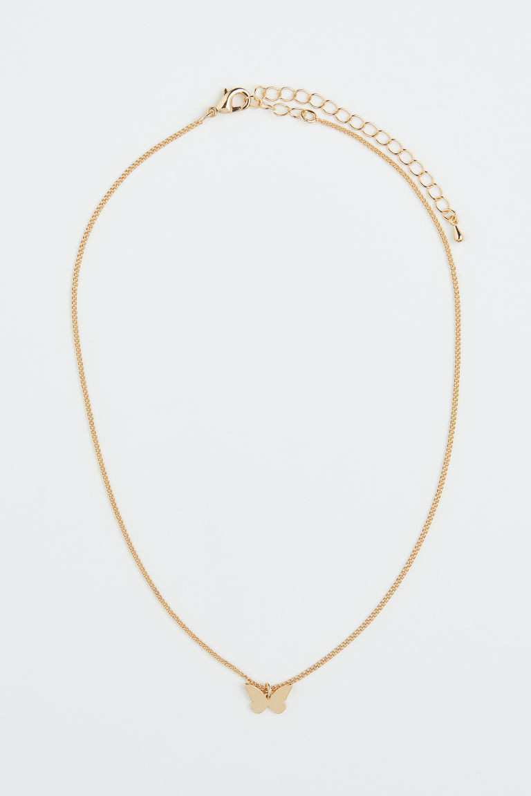 H & M - Pendant Necklace - Gold | H&M (US + CA)