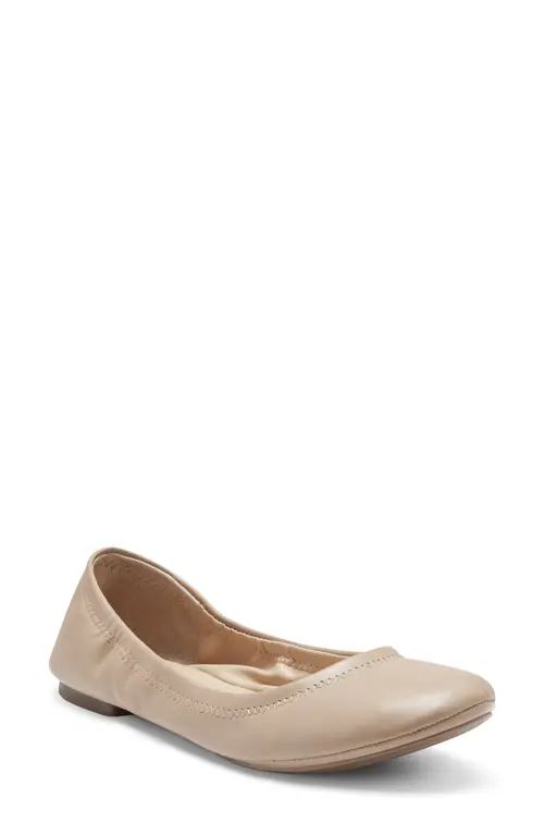 Lucky Brand 'Emmie' Flat in Pale Beige at Nordstrom, Size 10 | Nordstrom
